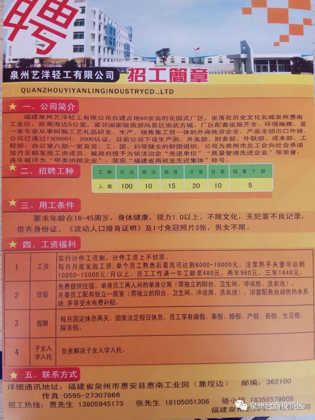 三角塘工业城最新招聘